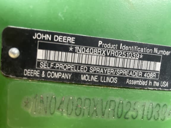 Image of John Deere 408R equipment image 1