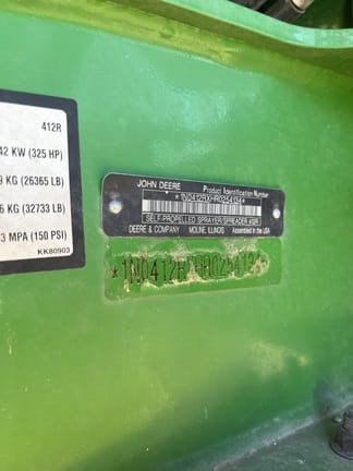 2025 John Deere 412R Equipment Image0