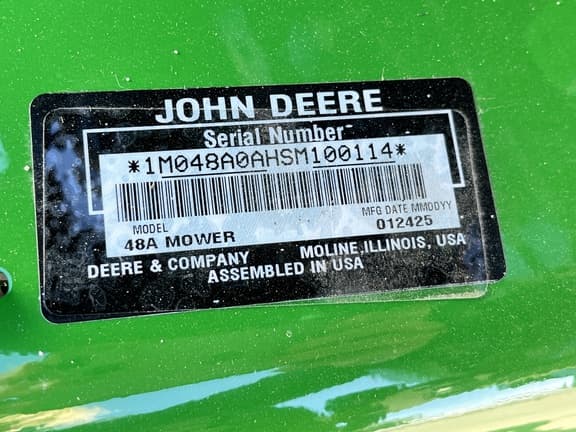 Image of John Deere 48" Mower Deck Image 1