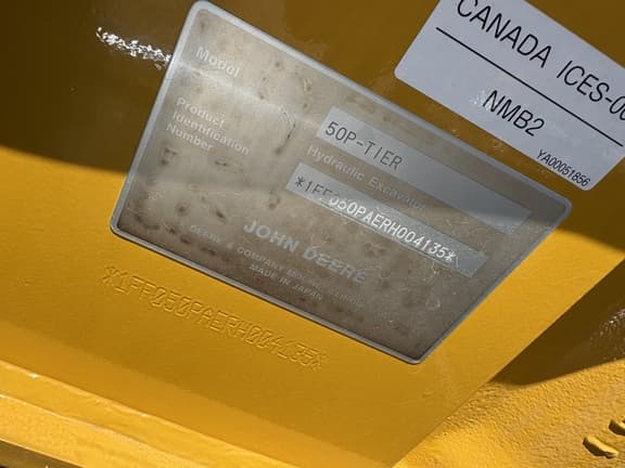 Image of John Deere 50P equipment image 2