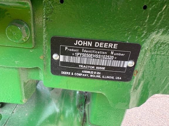 Image of John Deere 5050E equipment image 2