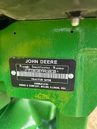 Image of John Deere 5075E equipment image 3