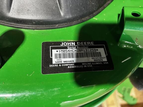 Image of John Deere High Capacity 54 equipment image 4
