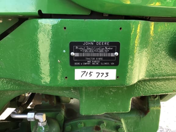 Image of John Deere 6105E equipment image 1