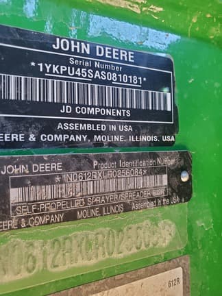 Image of John Deere 612R equipment image 4