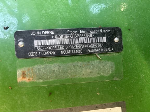 Image of John Deere 616R equipment image 2