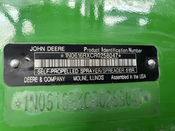 Image of John Deere 616R Primary image