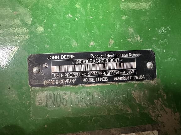 Image of John Deere 616R equipment image 2
