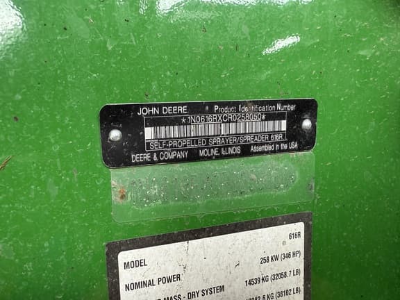 Image of John Deere 616R equipment image 2