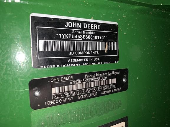 Image of John Deere 616R equipment image 1
