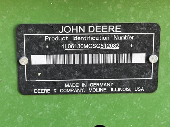 Image of John Deere 6M 130 equipment image 2