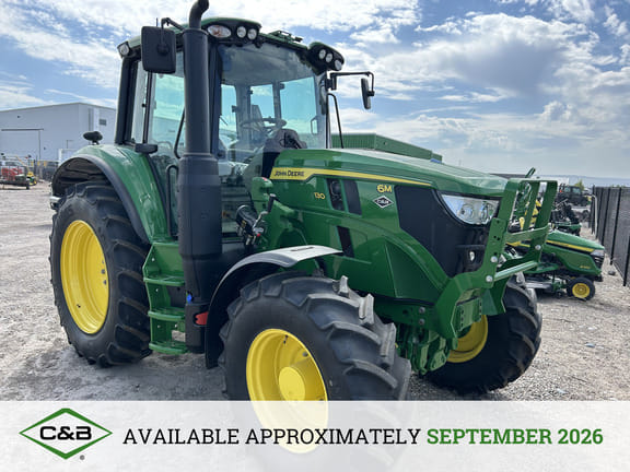 2025 John Deere 6M 130 Equipment Image0
