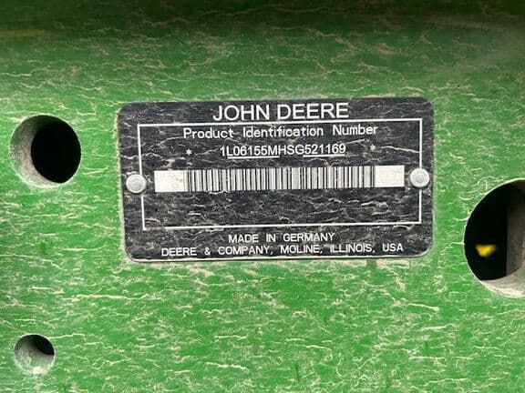 Image of John Deere 6M 155 equipment image 4