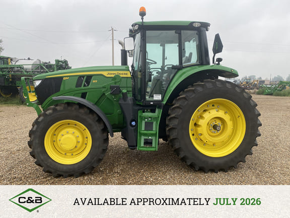 2025 John Deere 6M 155 Equipment Image0