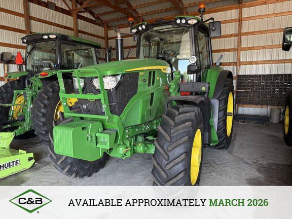 2025 John Deere 6M 155 Equipment Image0