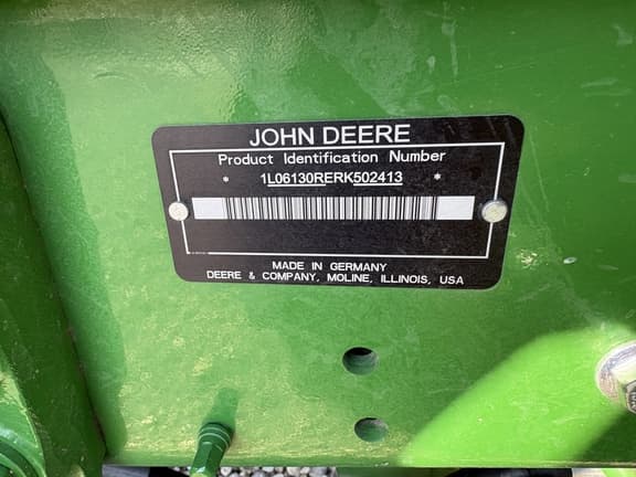Image of John Deere 6R 130 equipment image 3