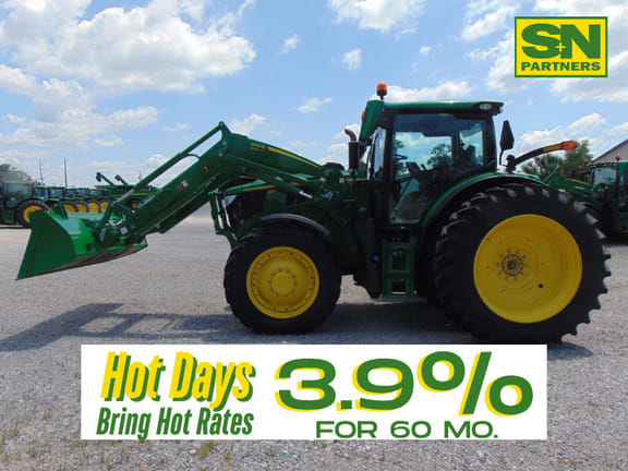 2025 John Deere 6R 155 Equipment Image0