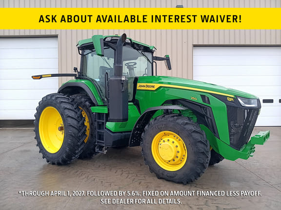 2025 John Deere 8R 250 Equipment Image0