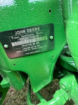 2025 John Deere 8R 280 Equipment Image0