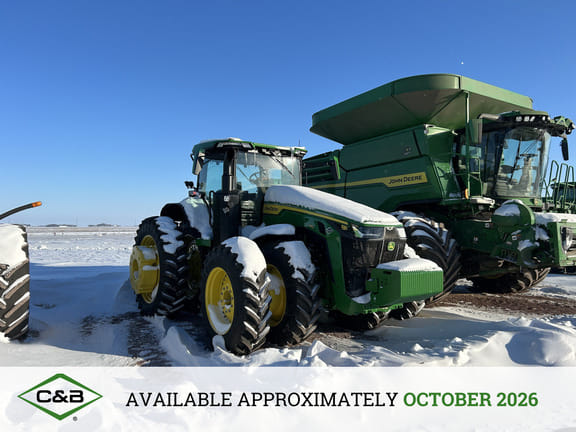 2025 John Deere 8R 410 Equipment Image0