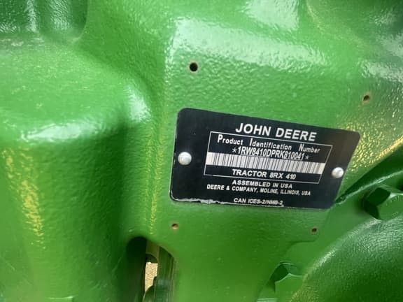 Image of John Deere 8RX 410 equipment image 2