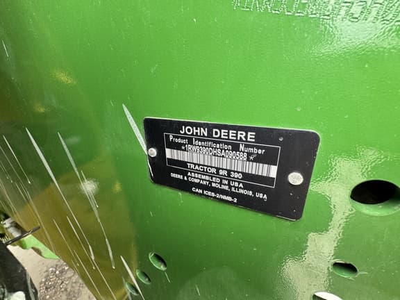 Image of John Deere 9R 390 equipment image 1