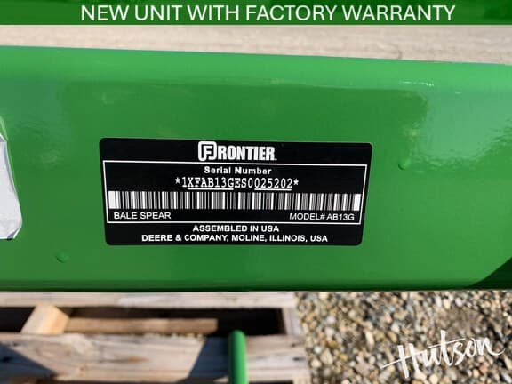 Image of Frontier AB13G equipment image 4