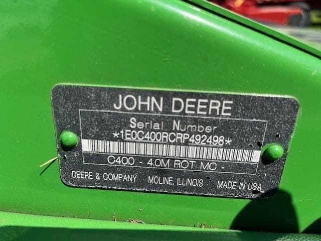 Image of John Deere C400 equipment image 1