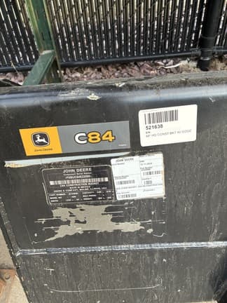 Image of John Deere C84 equipment image 1