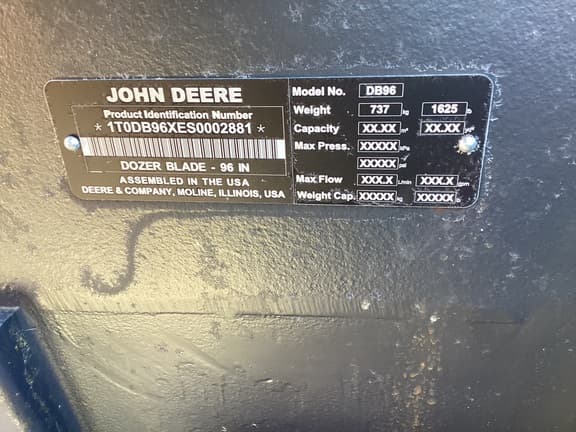 Image of John Deere DB96 equipment image 4