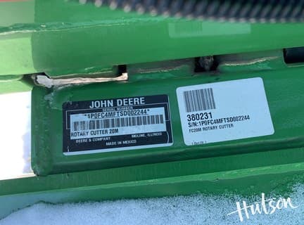 Image of John Deere FC20M equipment image 4