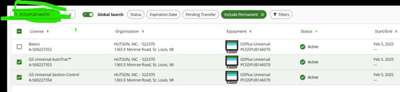 Image of John Deere G5 Universal Display Image 1