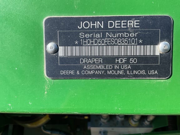 2025 John Deere HDF50 Equipment Image0