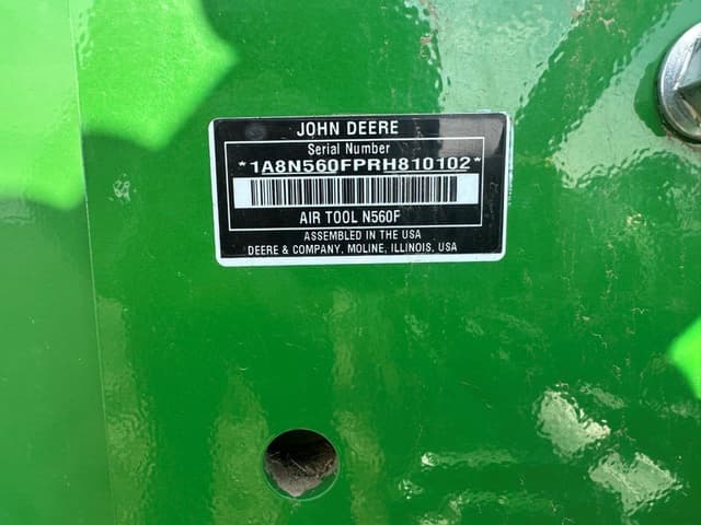 Image of John Deere N560F equipment image 1