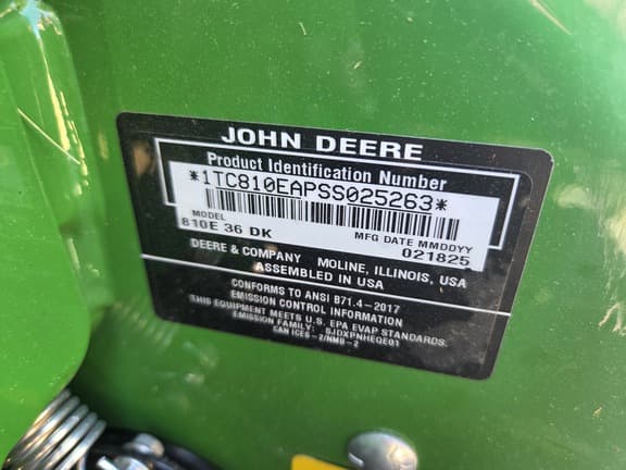 Image of John Deere Q810E equipment image 2