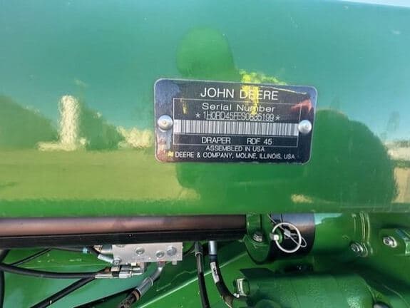 Image of John Deere RD45F equipment image 4