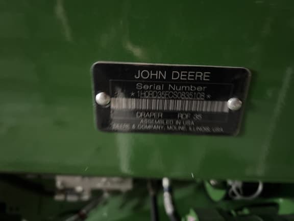 Image of John Deere RDF35 equipment image 4
