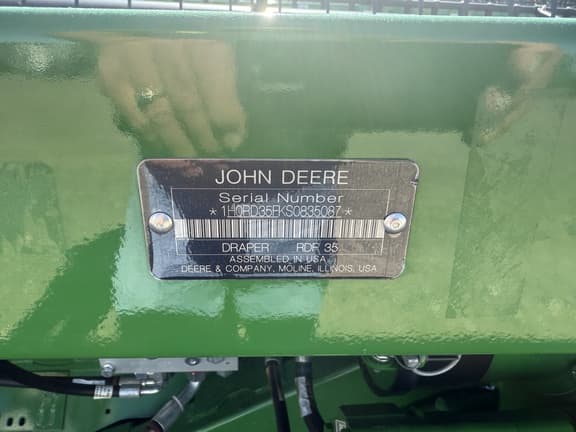 Image of John Deere RDF35 equipment image 2