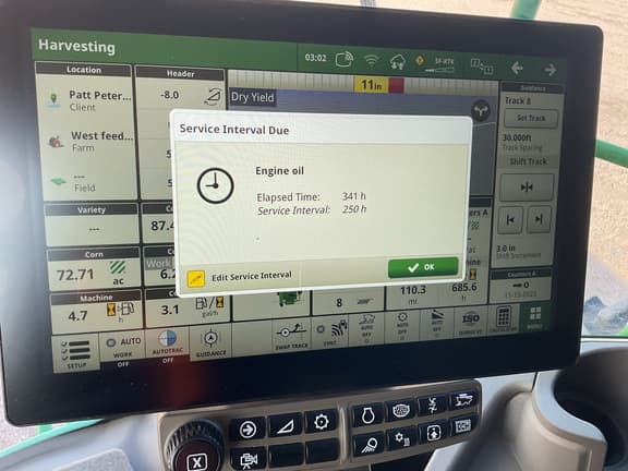 Image of John Deere S7 700 equipment image 3