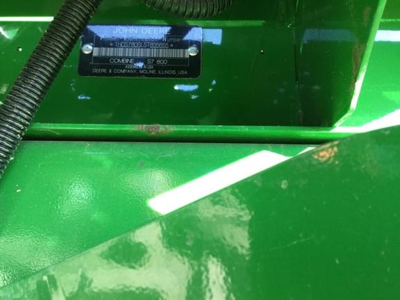 Image of John Deere S7 800 equipment image 4
