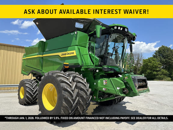 2025 John Deere S7 800 Equipment Image0