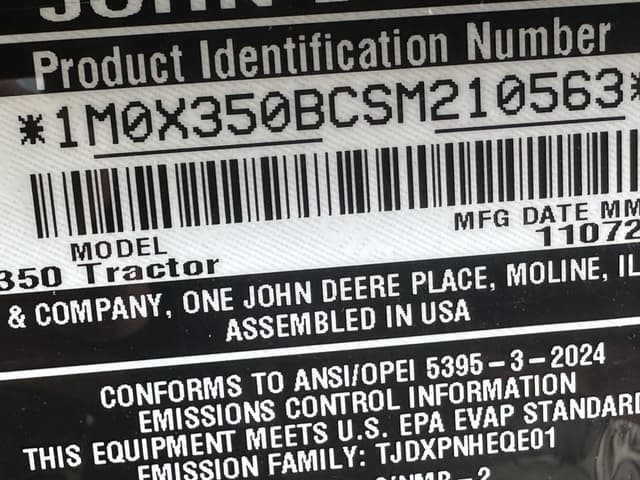 Image of John Deere X350 equipment image 4