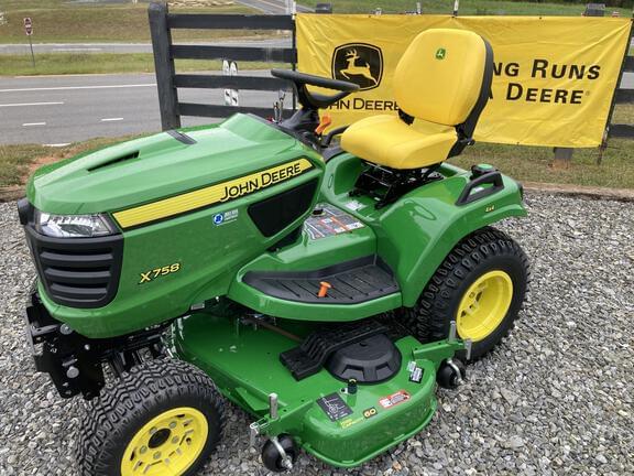 Image of John Deere X758 Image 0