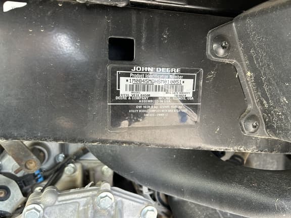 Image of John Deere XUV 845M equipment image 1