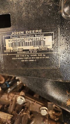 Image of John Deere XUV 845R  equipment image 3