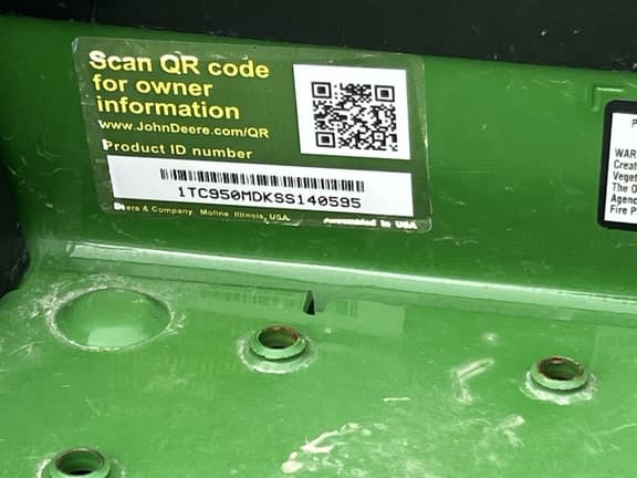 Image of John Deere Z950M equipment image 2