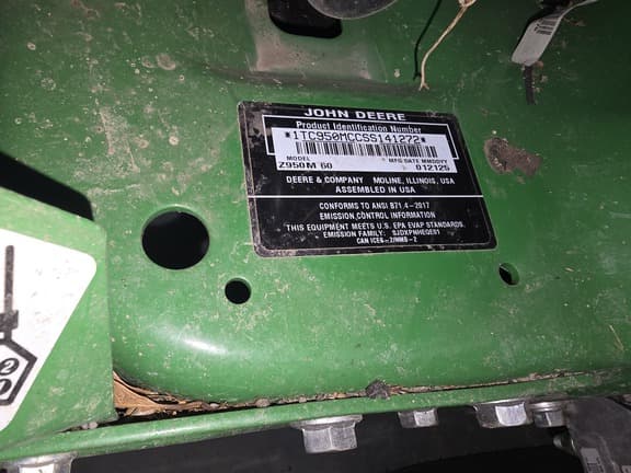 Image of John Deere Z950M equipment image 2