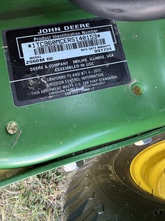 Image of John Deere Z960M equipment image 3
