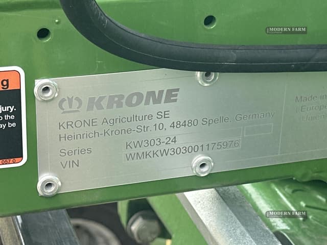 Image of Krone Vendro 900 equipment image 4