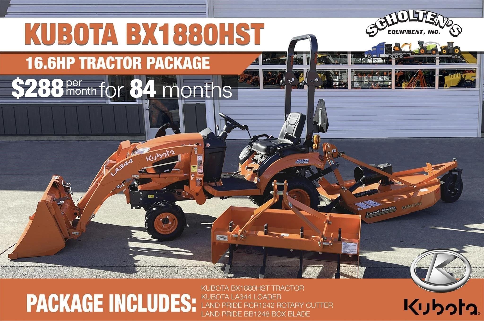 2025 Kubota BX1880 Equipment Image0